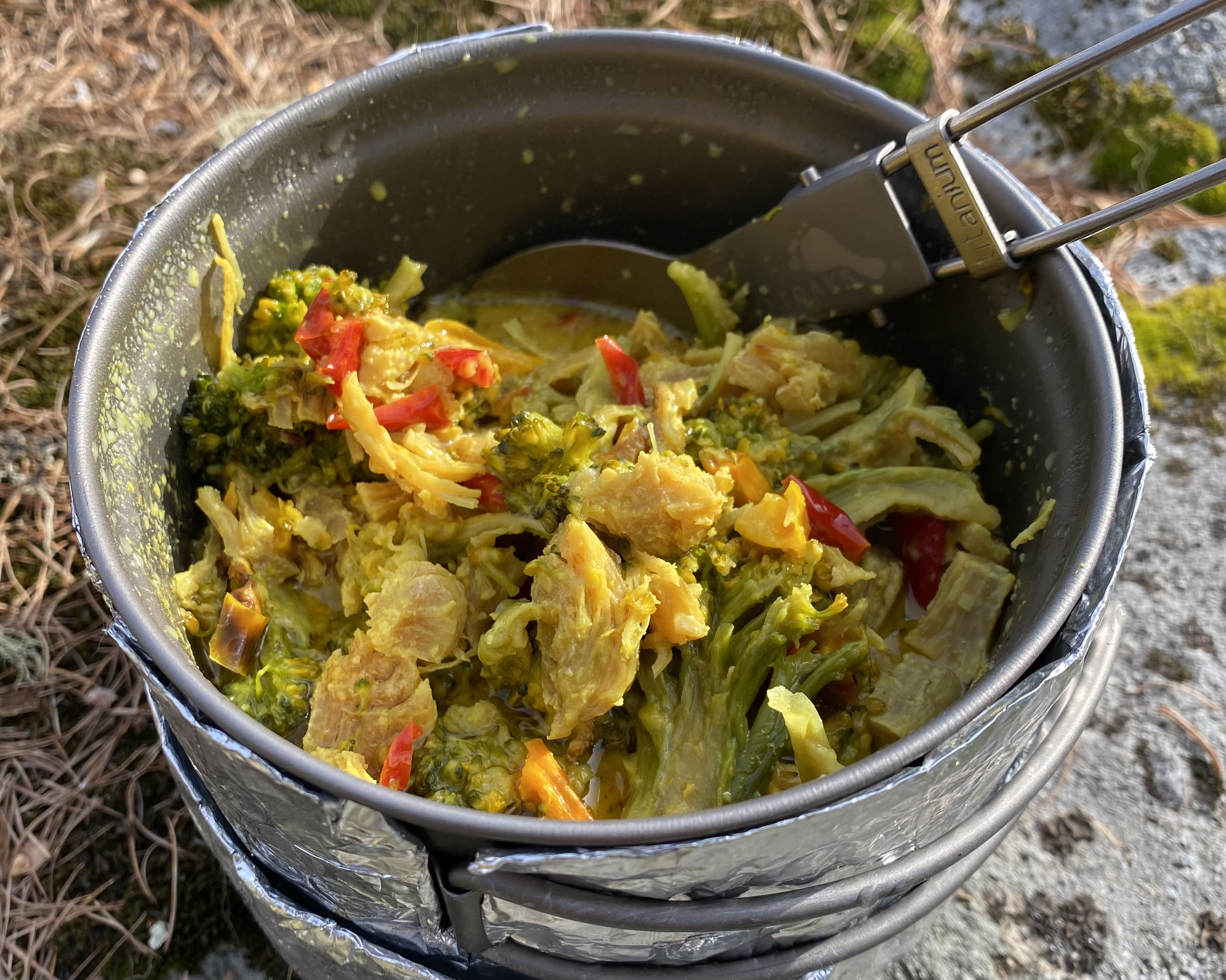 Chicken with Chilli, Cheese and Broccoli